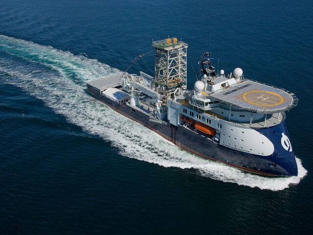 The OCV/RLWI vessel Island Contructor of the SX121 design from Ulstein.