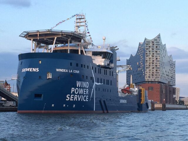 Windea La Cour in Hamburg ready for naming
