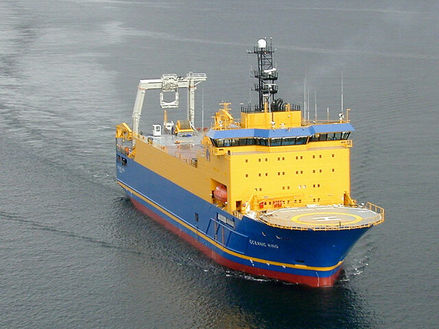 The cable laying vessel Oceanic King, Yno 259.