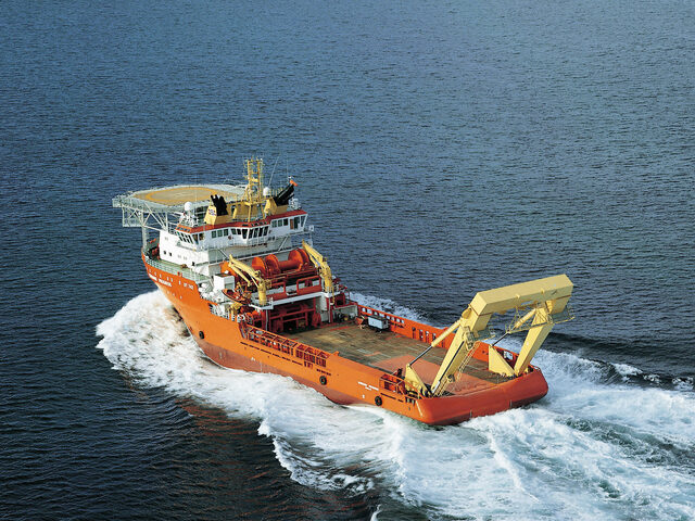 Normand Progress was delivered in 1999 to Solstad Offshore