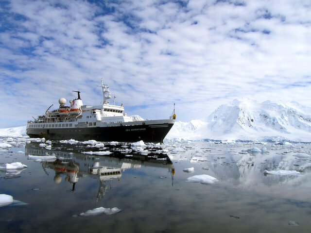 Upgrade of the Expedition Cruise Vessel 'Sea Adventurer', photo by Quark Expeditions/Thea Rogers.