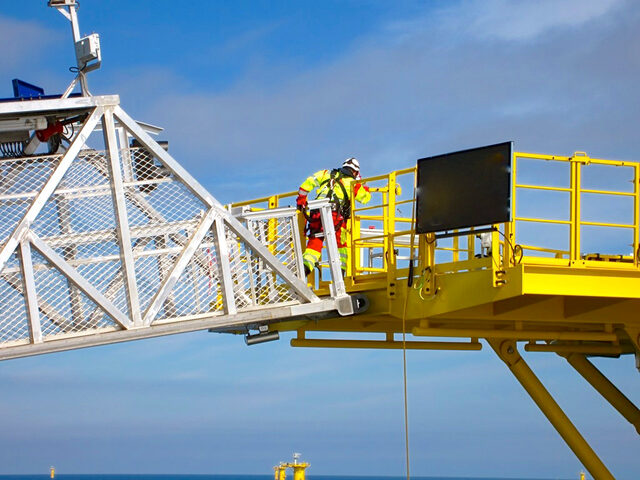 Motion compensated Uptime gangway system.