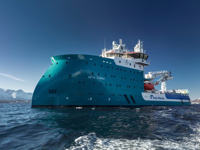 Acta Auriga has successfully completed sea trial.