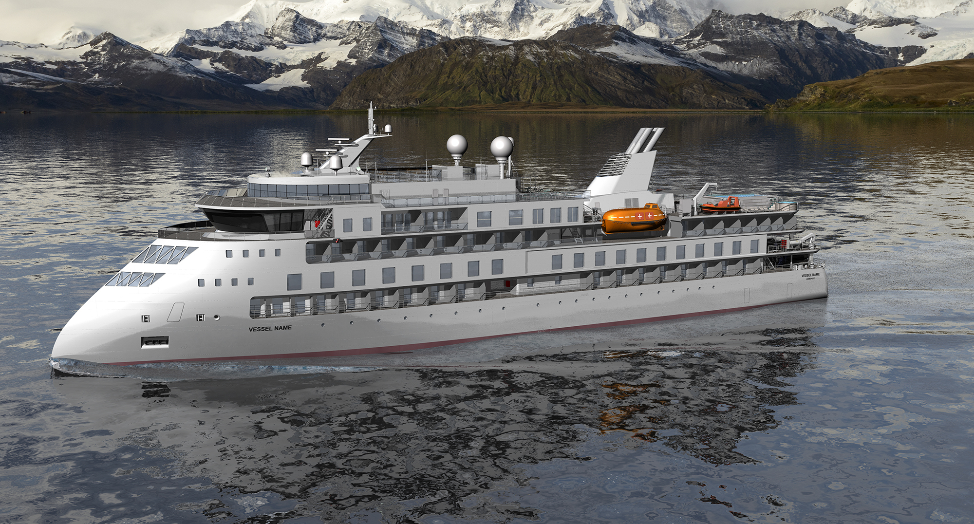 Ulstein has signed cruise ship design contract number 7 for SunStone Ships.