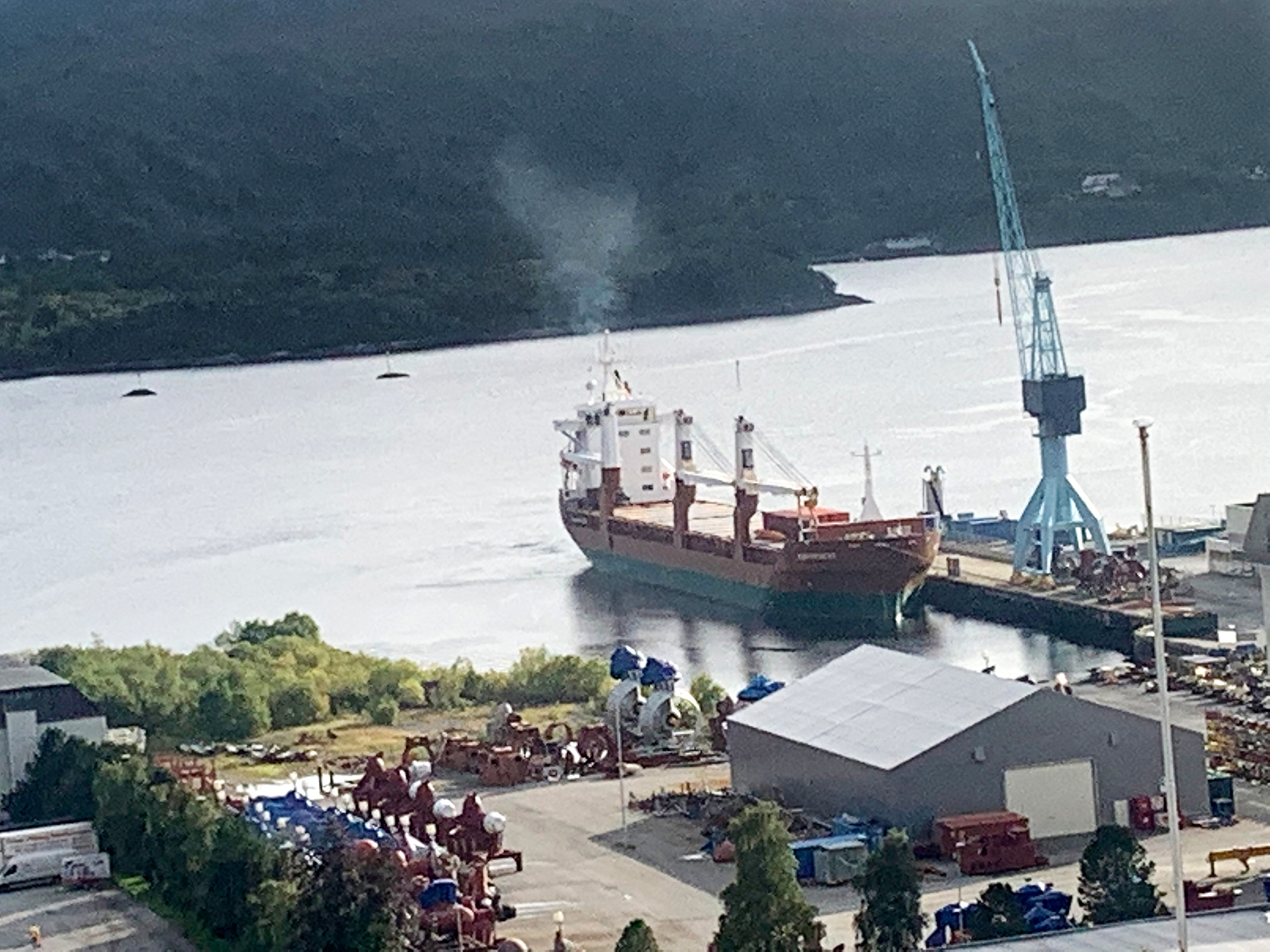 Eurogracht tilbake til Ulsteinvik - 25 år etter at det vart bygd ved Ulstein Verft.