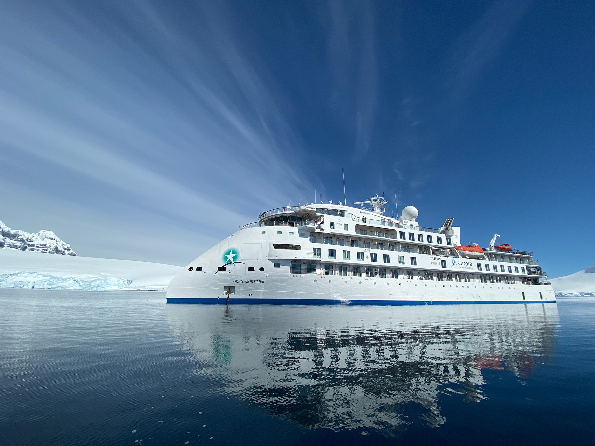 'Greg Mortimer' - X-BOW expedition cruise vessel, photo: Aurora Expeditions.