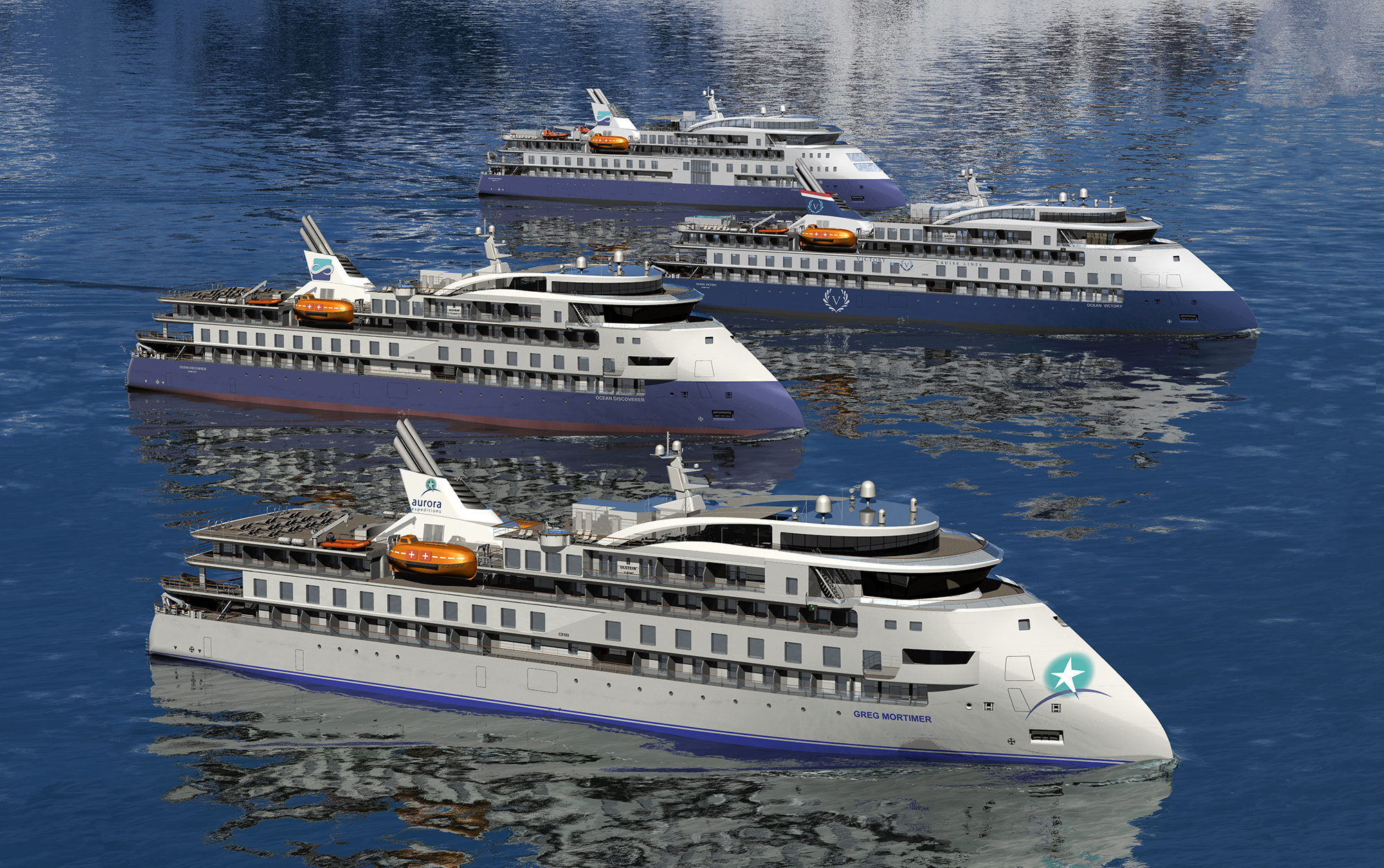 Sunstone has signed four cruise vessels for building at CMHI in China